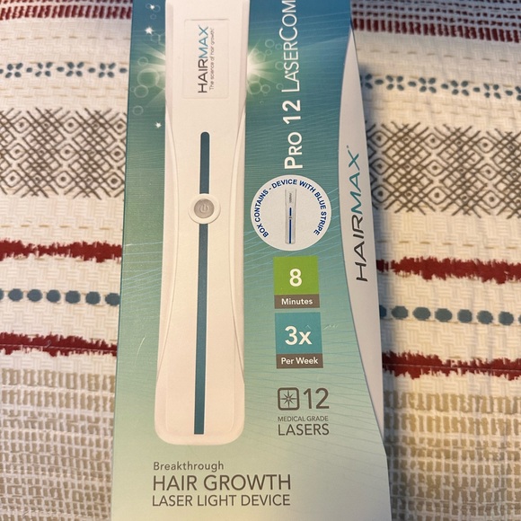 HairMax Pro 12 LaserComb Hair Growth Device - Picture 1 of 7